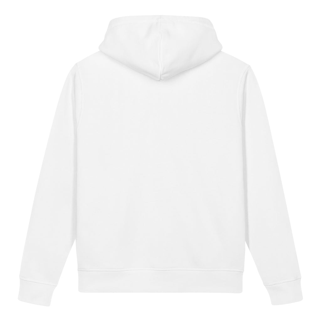 DARK L Hoodie, White, back